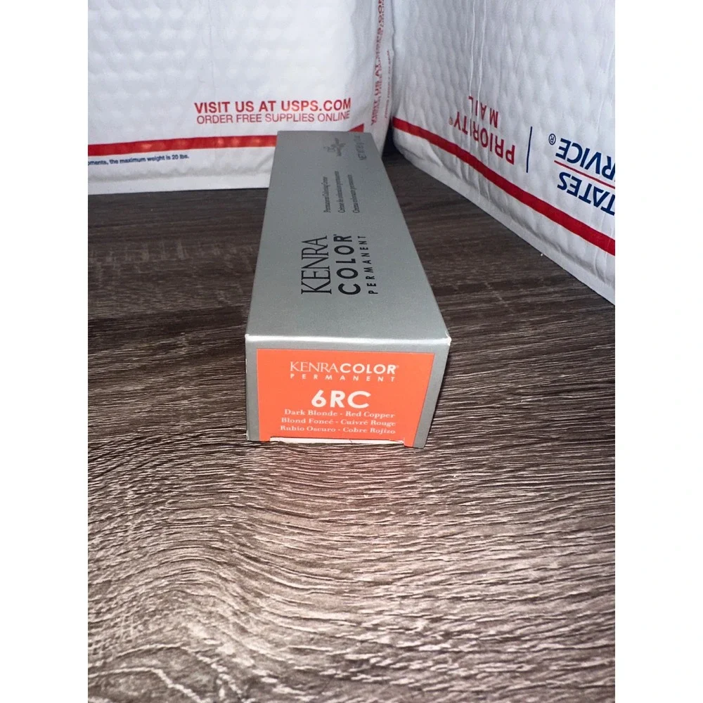 Kenra Color Permanent Coloring Creme 6RC Dark Blonde Red Copper Hair Dye‎
